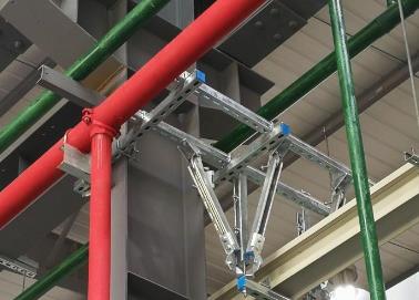 铁岭该抗震支架的整体式支吊架结构协调性好